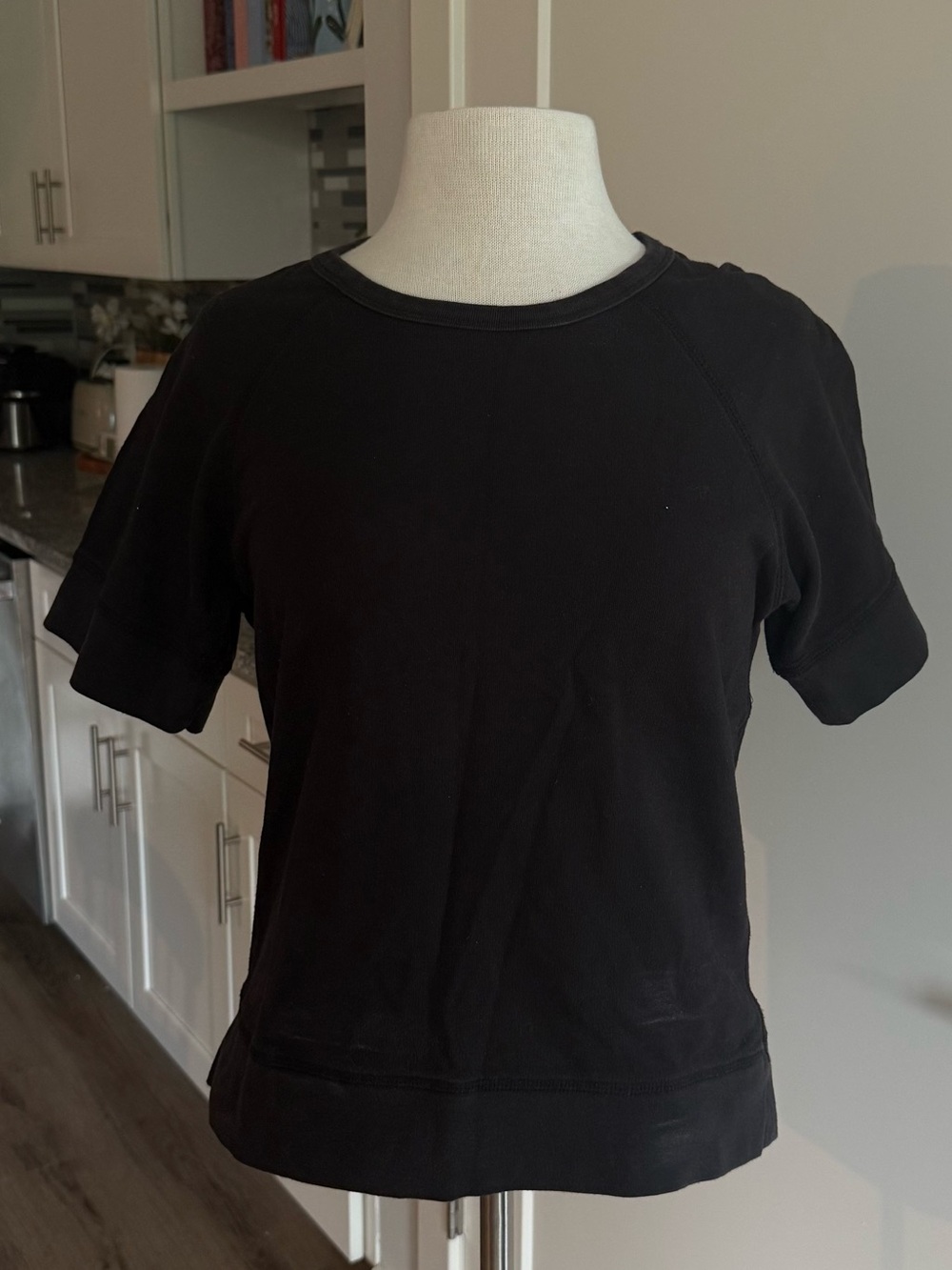 James Perse Black Short-Sleeve Tee